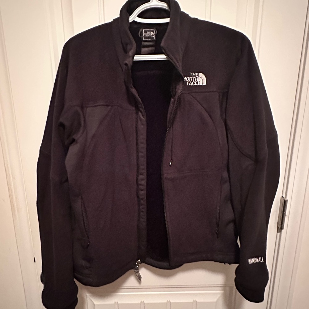 The North Face Women’s fleece zip up jacket, fleece lined also.